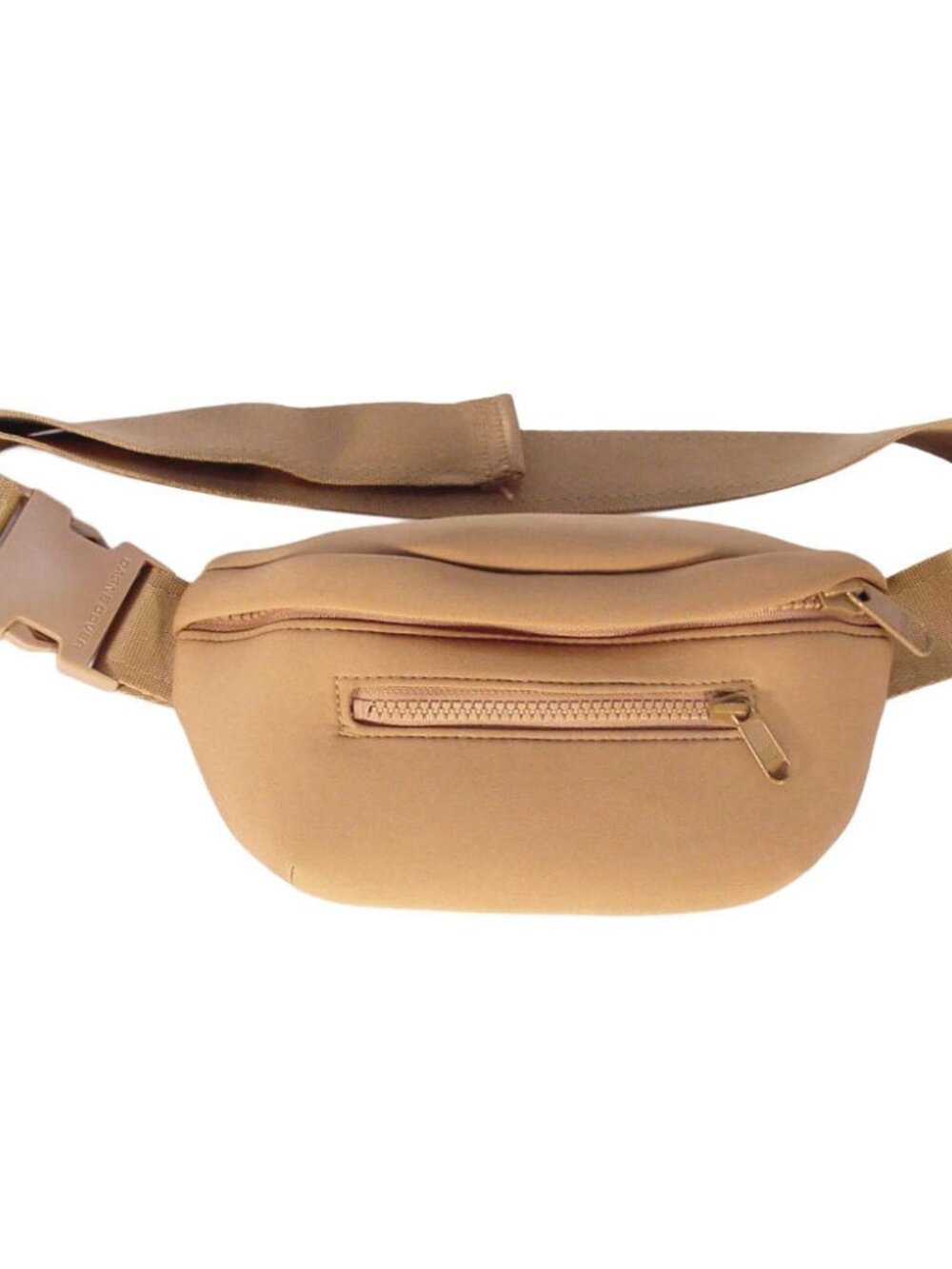 DAGNE DOVER Ace Camel Neoprene Crossbody / Belt Bag - Picture 3 of 8
